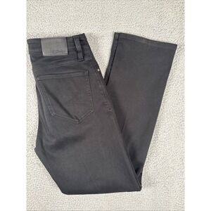 34 Heritage Pants Men 33x34 (32x32) Charisma Black Comfort Rise 5 Pocket Stretch